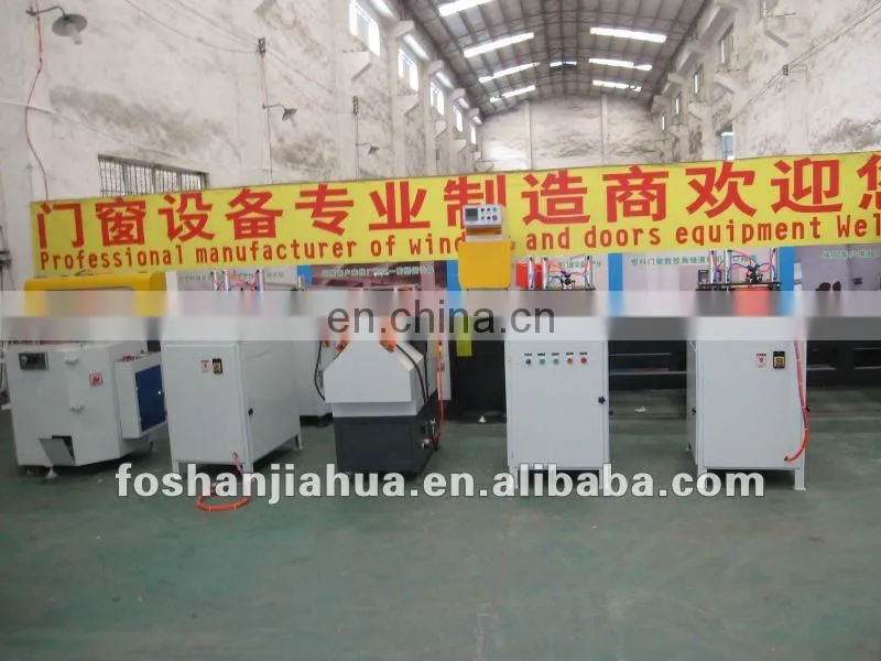 Single head welding machine Lock-hole Processing Machine for Aluminum and PVC Door & Wi