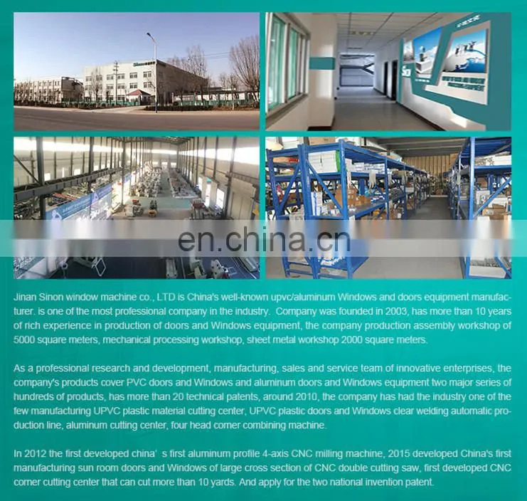 CNC Window Corner Cleaning Machine Corner-cleaning Machine for Plastic UPVC Doors and Windows