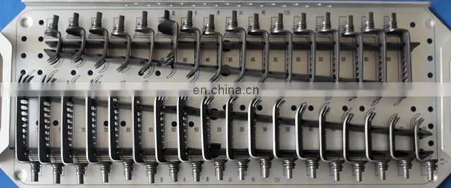 Cervical retractor instrument set,cervical Micro invasive retratcor,Titanium alloy