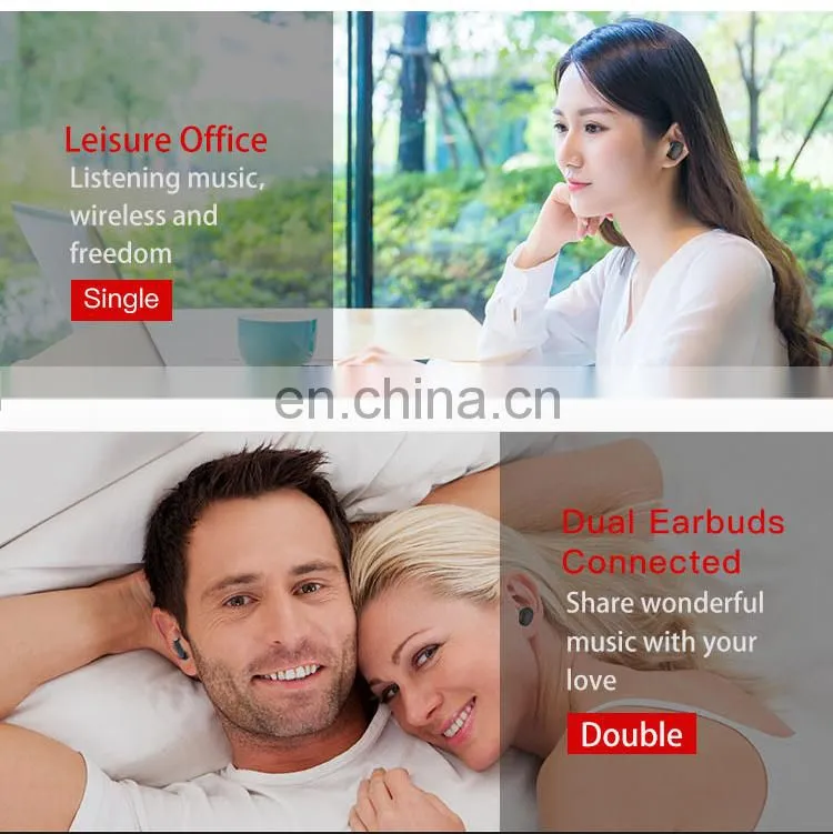 Fei Xin 2021 Earphones Headphones Headsets Earphone Wireless With Charging Compartment New Wireless Headphones