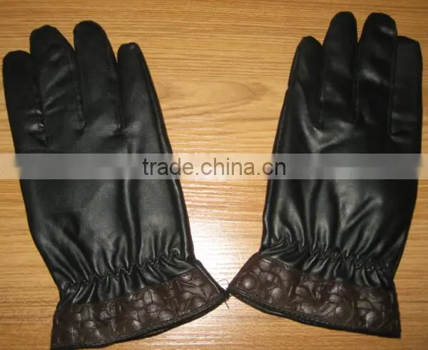 2014 High quality leather glove