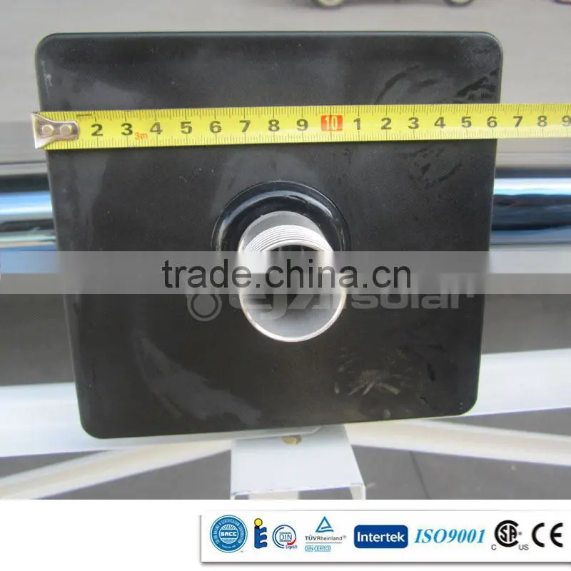 Green energy instant hot water vacuum tube solar collector for resort ( CE, CCC, ISO9001, SRCC, Solar Keymark, CSA-F378 )