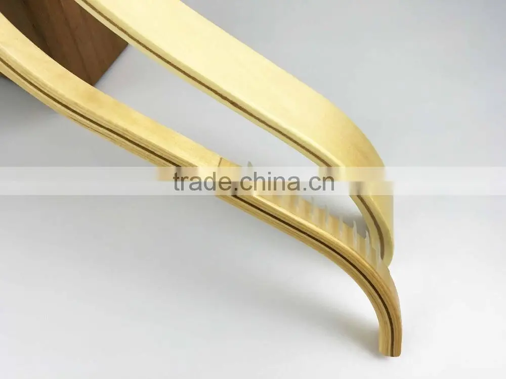 space saving laminated wooden hanger for suit