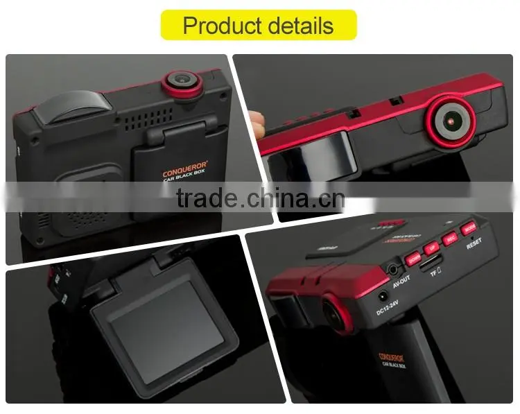 good night vision potable car video camera recorder with gps