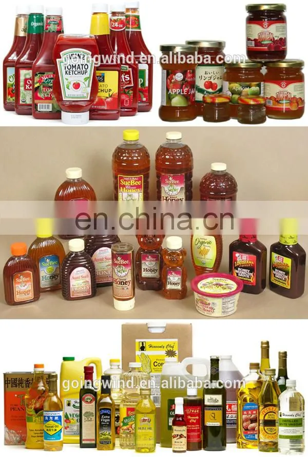 Automatic ghee filling machines auto honey canning machine palm oil filling packing machinery cheap price for sale