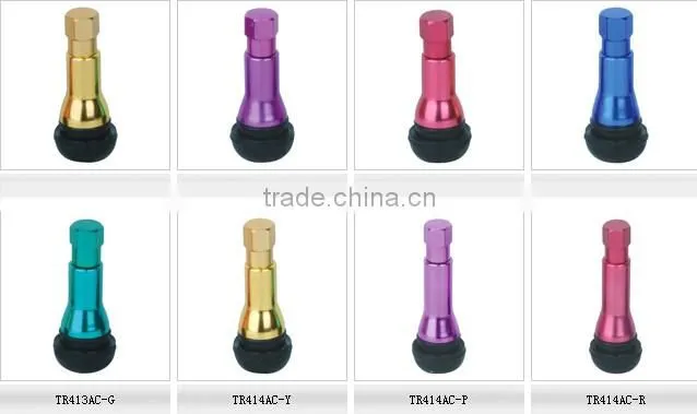 Snap-in Tube Tubeless Valve for Tires Valve Stem Tr413ac Tr414