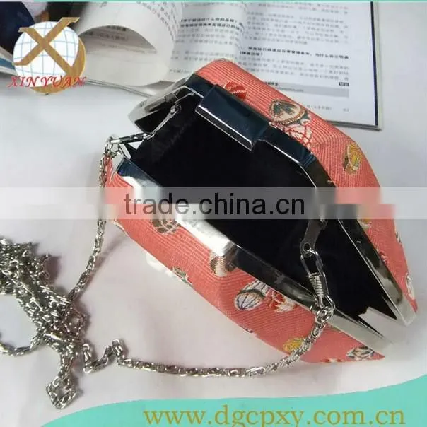 New fashion !Wholesales Chinese style cute clasp purse with knited patterns