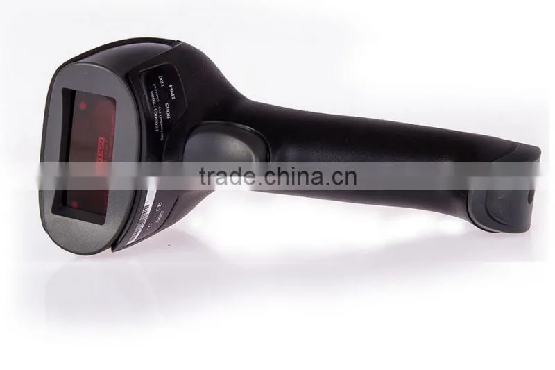 Portable laser wired barcode scanner with USB cable for supermarkett and POS system