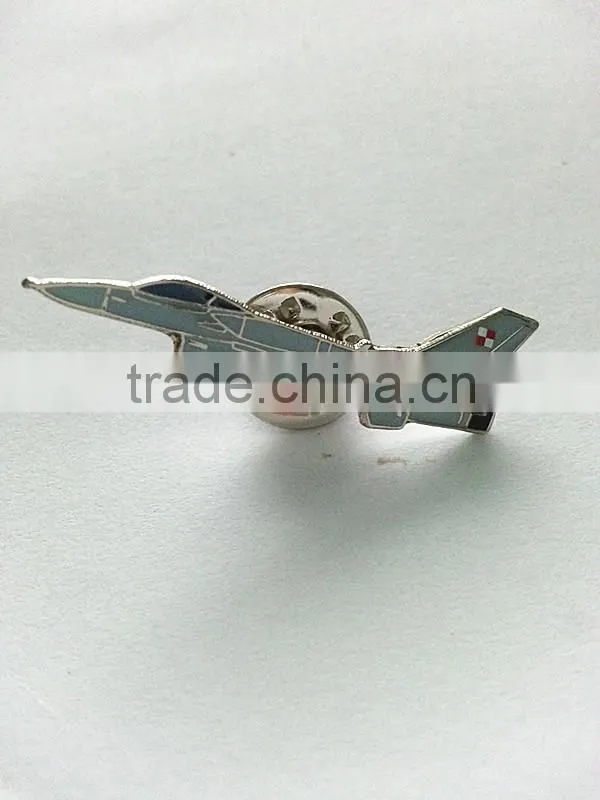 custom lapel pins no minimum/plane lapel pins