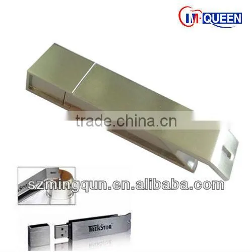 2013 New Design Metal Mini USB Swivel Flash Memory Bulk Cheap