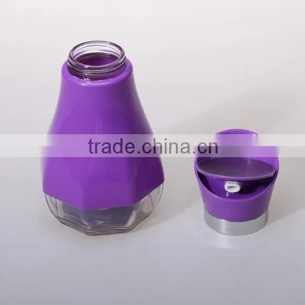 500ml fashion design glass measuring oil bottle