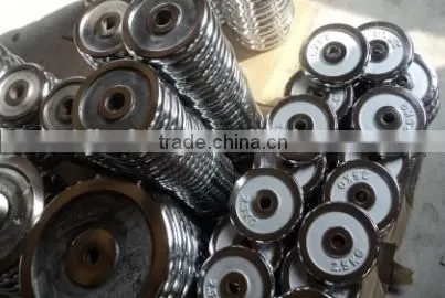 Chromed standard weight plate