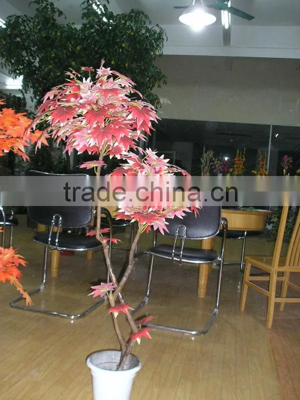 High quality new on sale indoor artificial bonsai maple tree