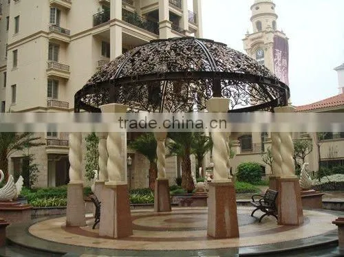 attractive best price outdoor iron pavilion