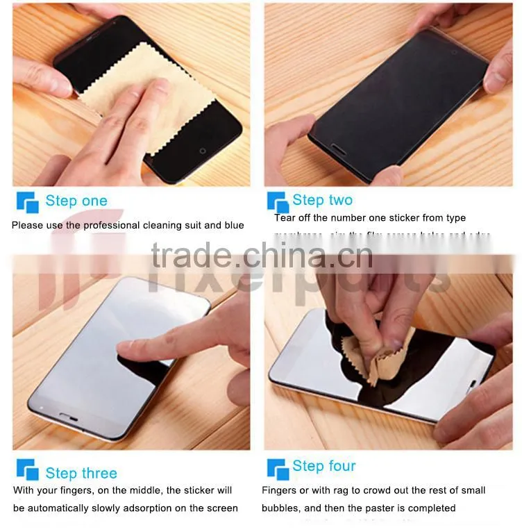 Factory price tempered glass screen protector for iphone 4/4s