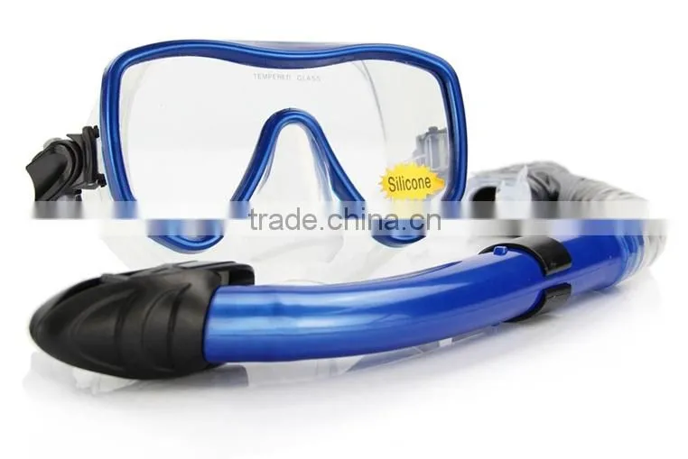 2015 hot sell new fashion manufacture snorkeling diving glasses