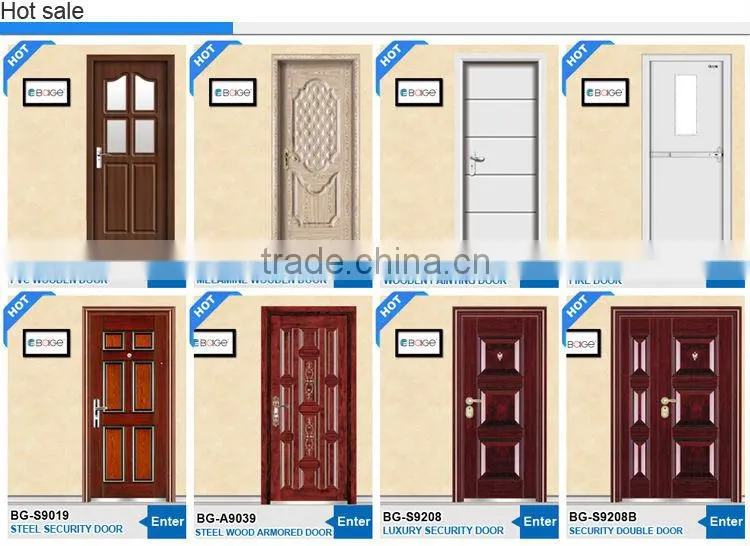 BG-SW9301-2 wooden mdf doors/modern bedroom door/interior wooden door