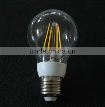 Plactic Housing New Mode A60 high lumen 4W light Stable high power led bulb