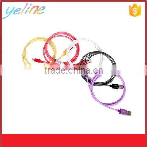 V8 Fishing net grain data cable for huawei 7i/mate 8/P9
