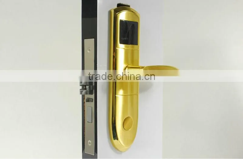 Hotel key card lock system