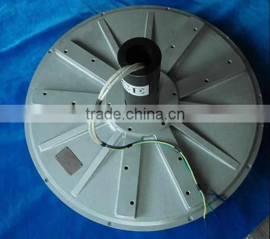 10000W Coreless disc type generator; Low RPM PMG (Permanent Magnet Generator)