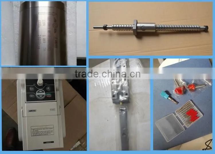 2016 ball screw transmission 1212 small cnc router machine