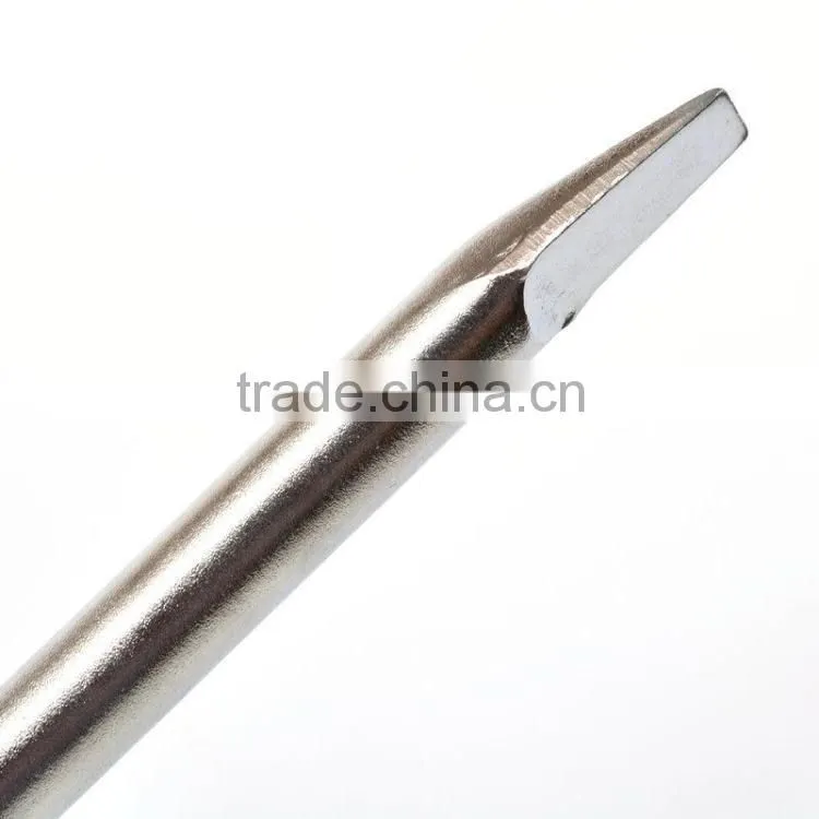 350mm Fully polished L shape hand socket spanner/wrench