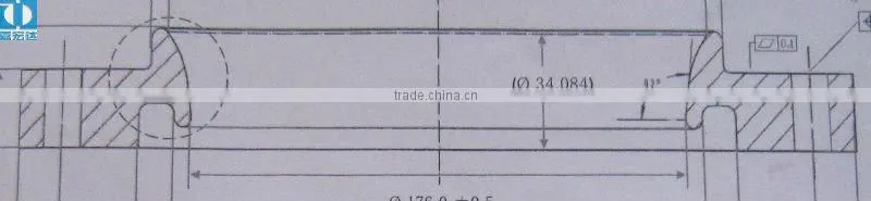 pn16 dn150 nonstandard ss316l stainless steel slip-on flange supplier