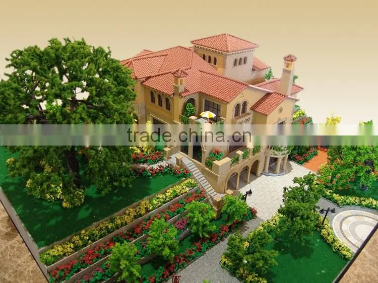 European Villas Architecture Scale Model Maker