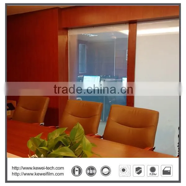 Electronic shutter smart glass with projector function, turn on/off one by one
