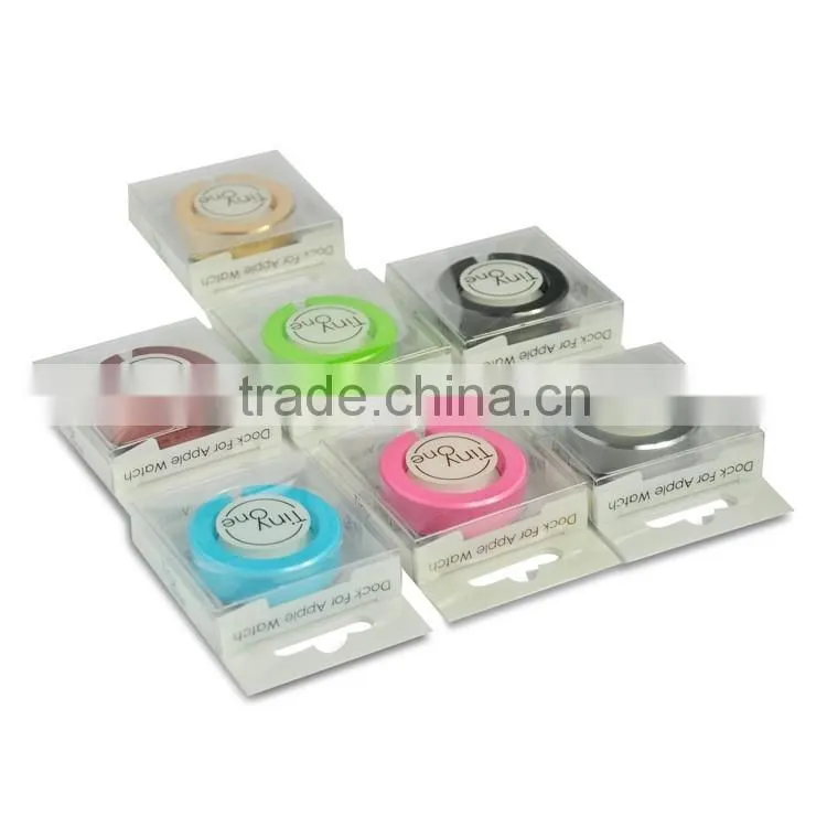2015 hot selling portable mini metal stand for apple watch, for Apple watch charging stand 38mm & 42mm