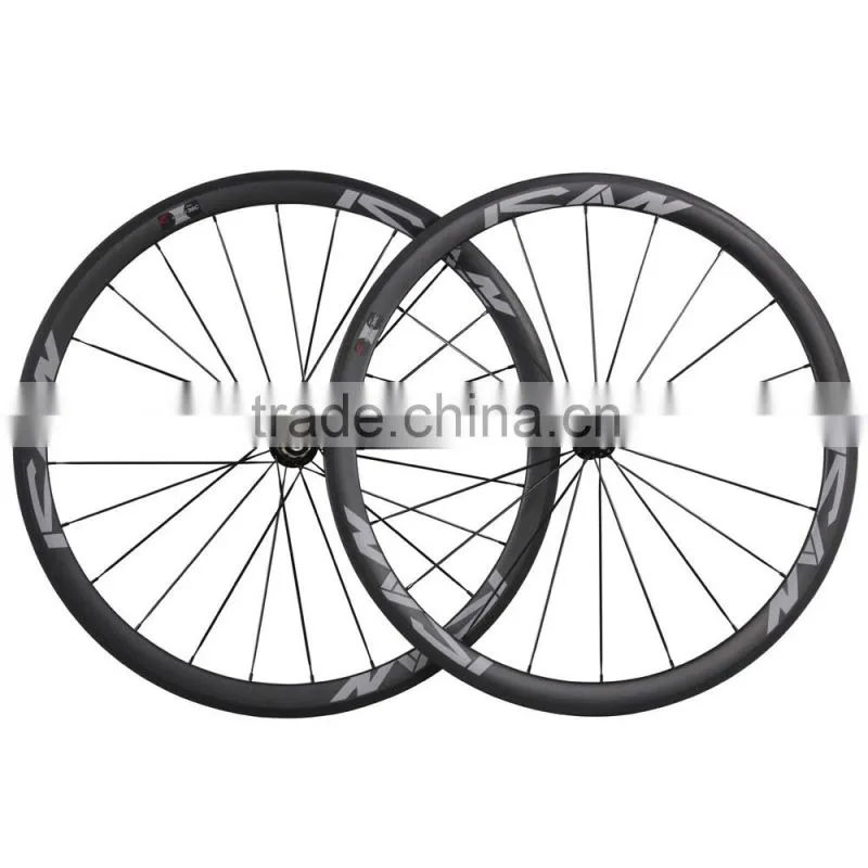 2015 New 700c carbon cycling clincher wheelset,carbon fiber wheels SP-38C