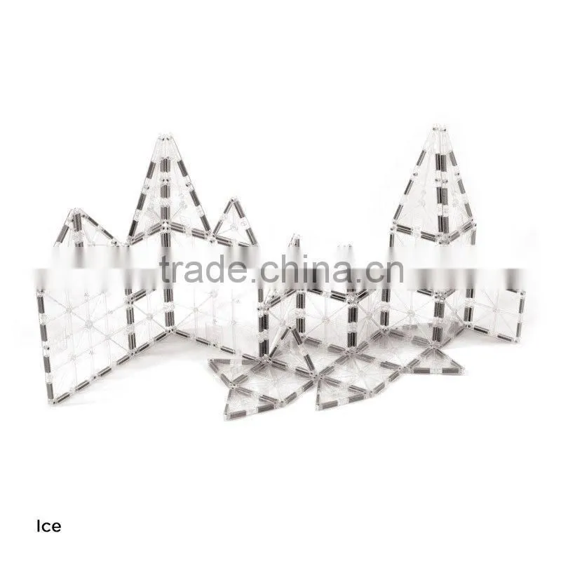 MagnaTiles 32pc ICE (clear, no color) Set
