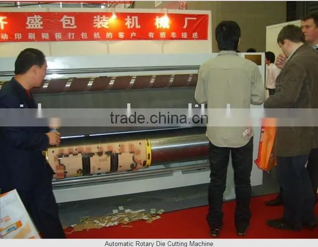 High speed flexo carton slotting machine