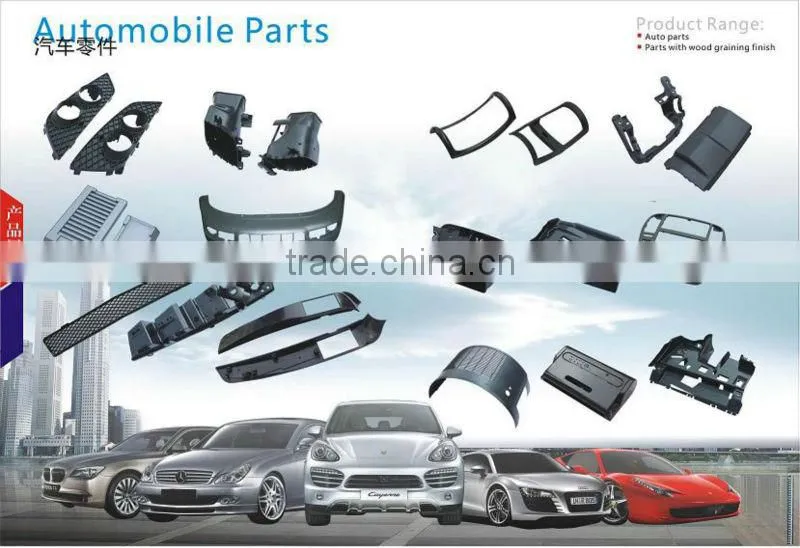 Customized Plastic Auto Parts Plastic injection mould car part automobile part precision Bumper part