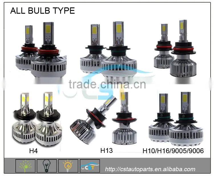CST A340 COB DC9V~36V 80W CANBUS H4 7200LM