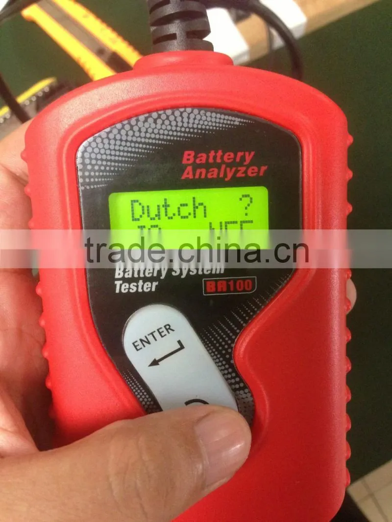 Original QUICKLYNKS 12V car battery tester support 7 Language