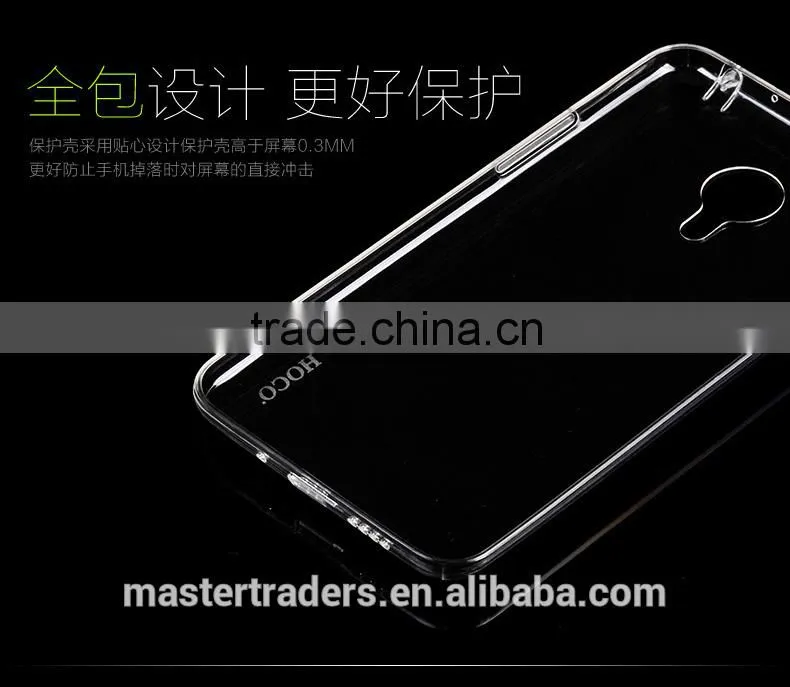 Original HOCO Light Series 0.6mm Ultra Thin Soft TPU Clear Protective Back Cover Case For Meizu MX4 MT-2942