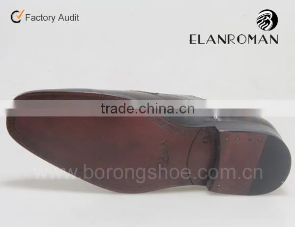 Burning waxing genuine leather british shoes for men on wholesale