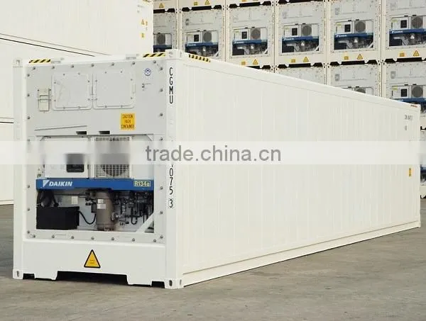 40ft high cube reefer oem containers