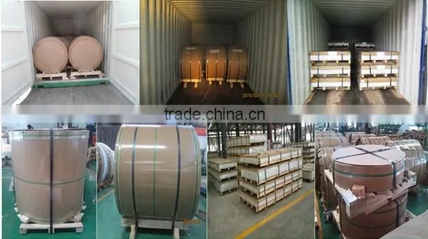 China Manufacturer Prepainted aluminum coil Alloy 1050 1060 1100