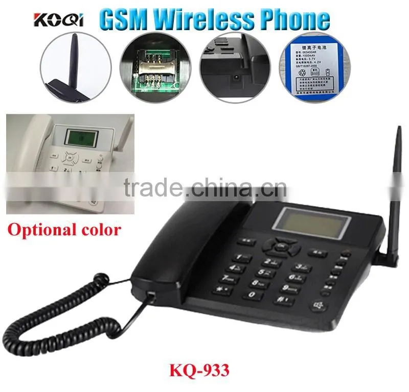 Fixed wireless GSM desk phone GSM 850/900/1800/1900 support English, Russian,French,German,Estonian,Spanish,Portuguese