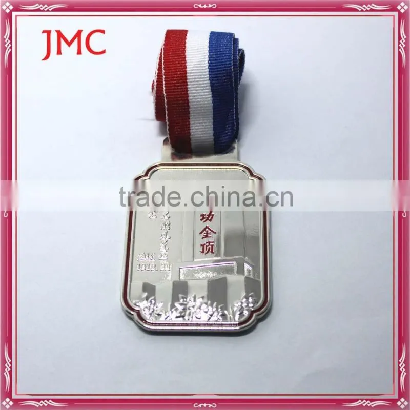 High quality and price zinc alloy gold silver bronze souvenir blank metal medal