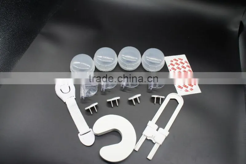 Door stopper,Child Safety Locks Kit Keeps Kids Safe From Poisoning, Burns, Shocks, Cuts, Jams and Head Injury