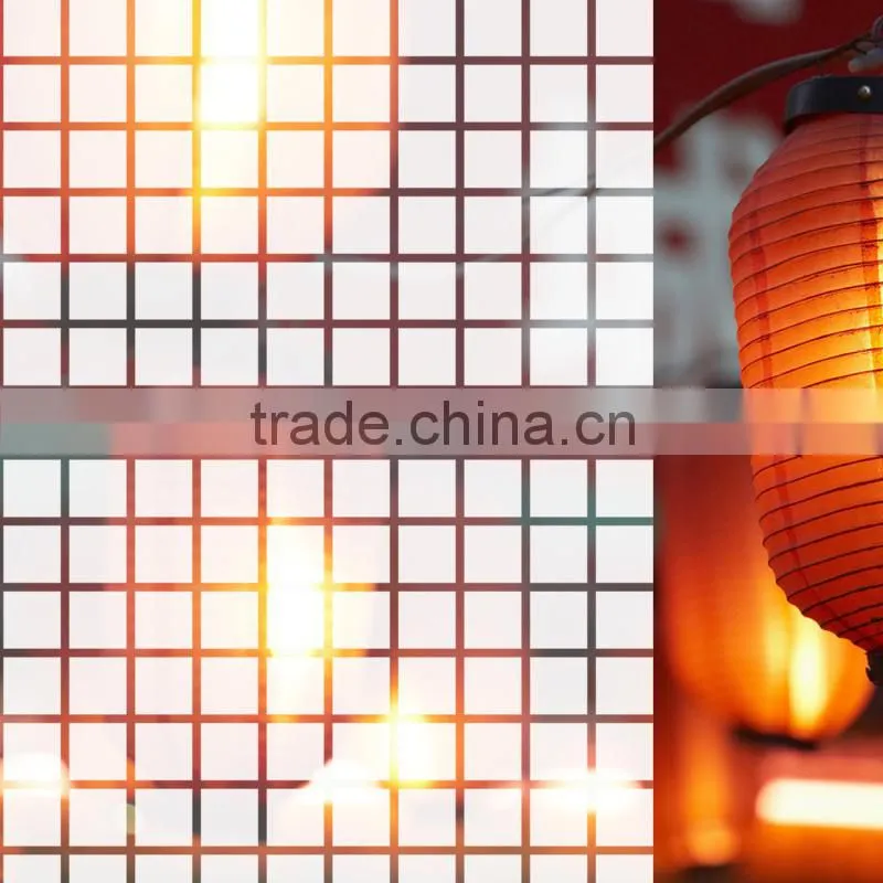 transparent self-adhesive security PET film for protection