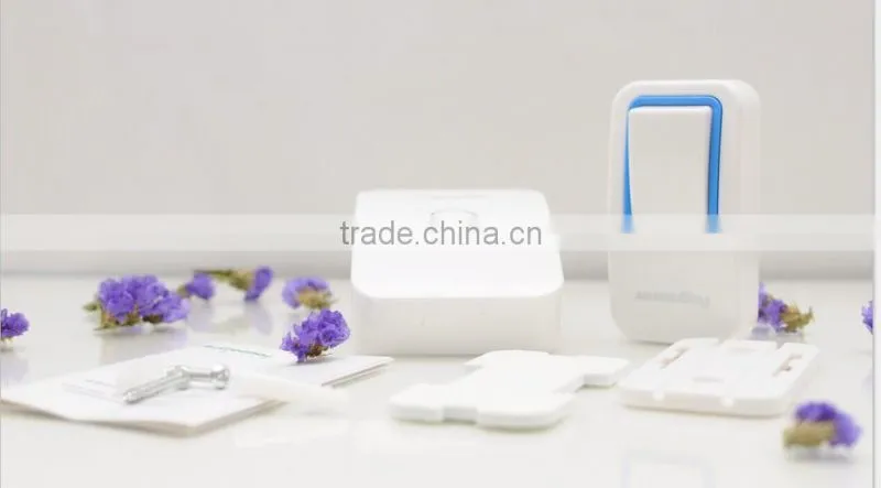 Waterproof Design Battery-less Wireless Doorbell Hot Sell with AS/EU Plug