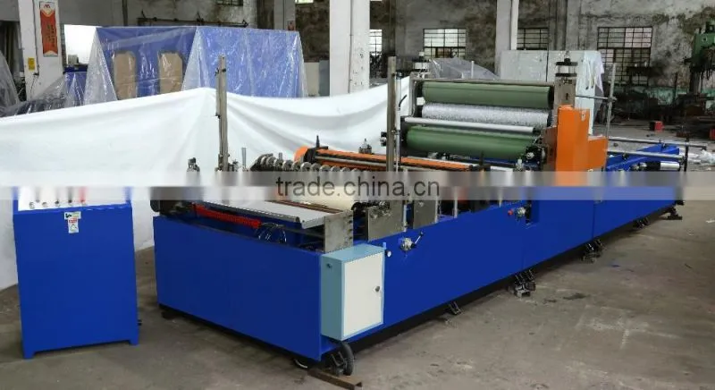 Single channel automatic log saw maxi toilet paper roll cutting machine