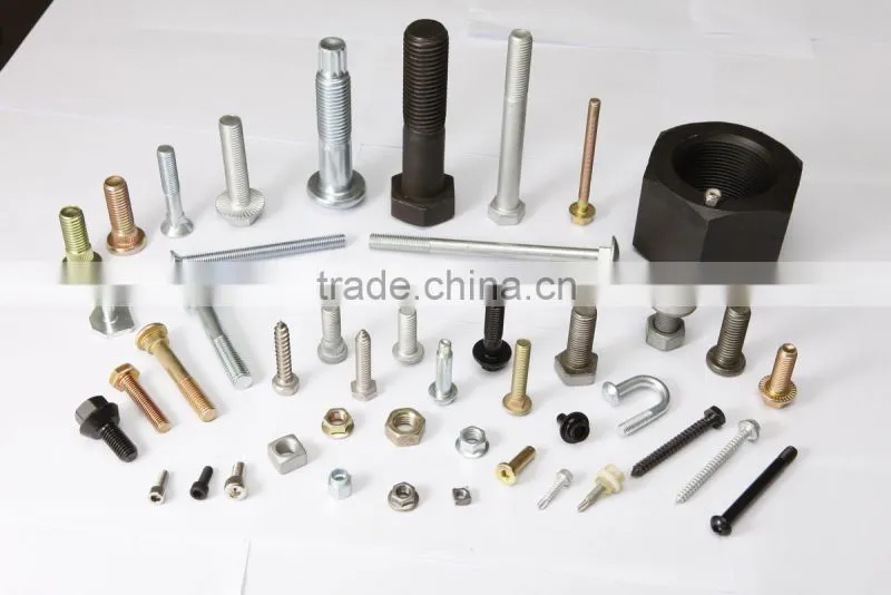 black wood screw full thread