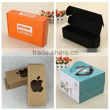 Custom Logo Printing Colorful Folding Foldable Food Creative Paper Packaging Box