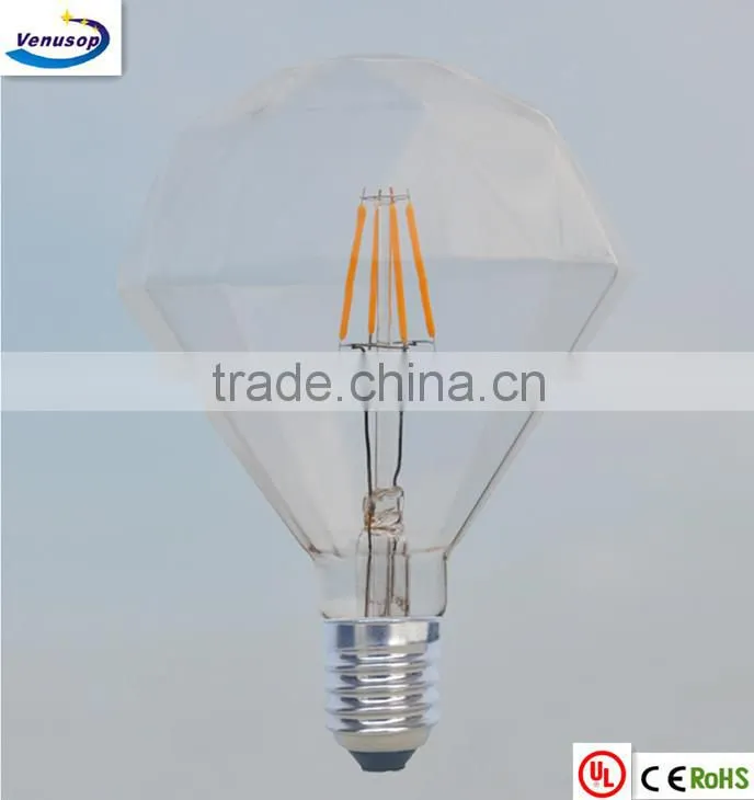 diamond appearance LED filament bulb decorative light-bulbs